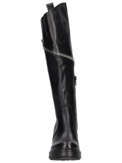 Stivale tacco largo Liviana da donna nero