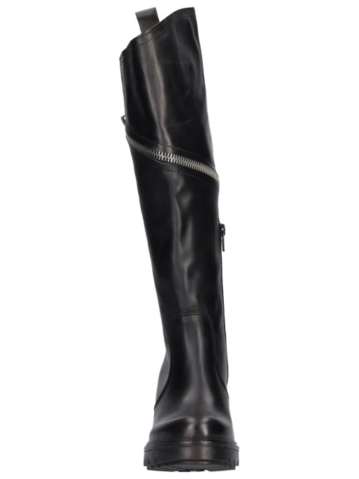 Stivale tacco largo Liviana da donna nero
