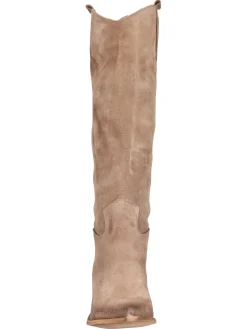 Stivale tacco largo Liviana da donna taupe