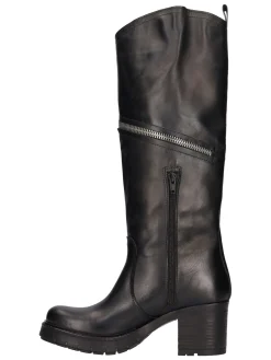 Stivale tacco largo Liviana da donna nero