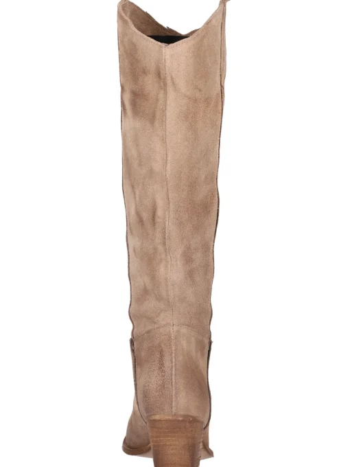 Stivale tacco largo Liviana da donna taupe