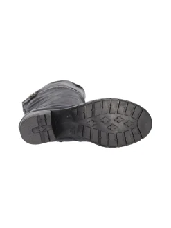 Stivale tacco largo Liviana da donna blu