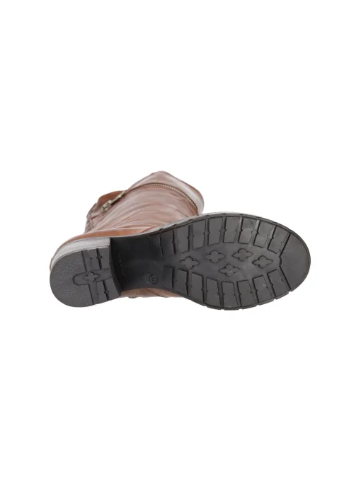 Stivale tacco largo Liviana da donna cuoio