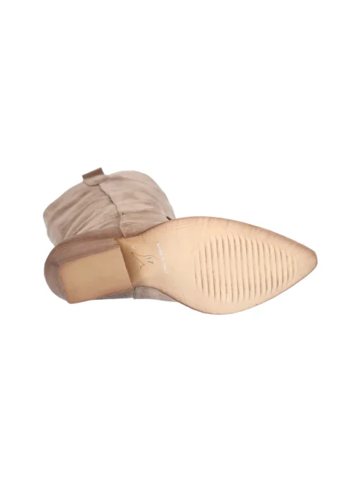 Stivale tacco largo Liviana da donna taupe