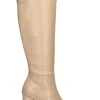 Stivale tacco largo Nero Giardini da donna taupe