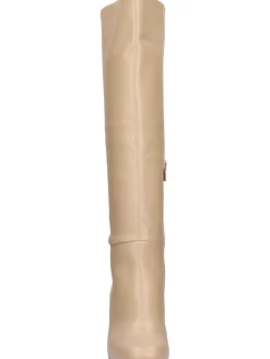 Stivale tacco largo Nero Giardini da donna taupe