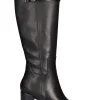 Stivale tacco largo Stonefly da donna nero
