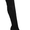 Stivale tacco largo Uma Parker da donna nero