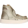 Stivaletto Cafenoir da donna in pelle oro