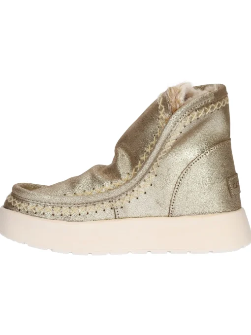 Stivaletto Cafenoir da donna in pelle oro