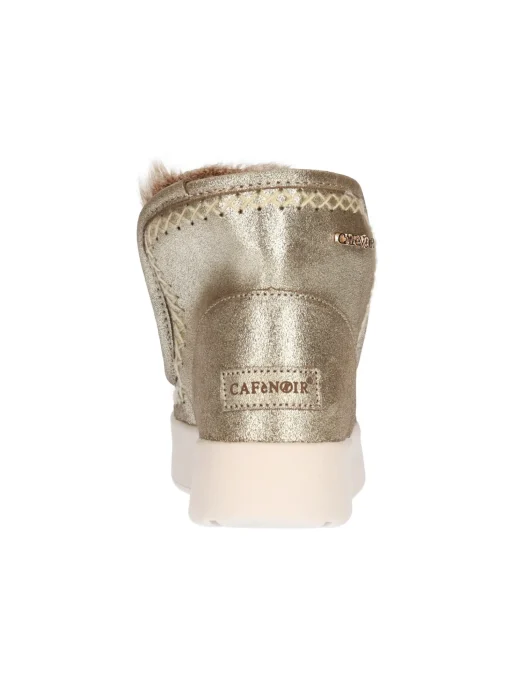 Stivaletto Cafenoir da donna in pelle oro