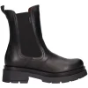 Stivaletto con tacco basso Nero Giardini da donna nero