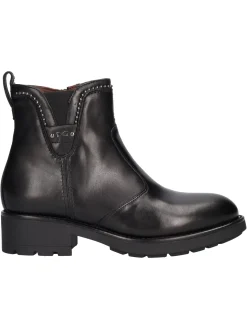 Stivaletto con tacco basso Nero Giardini da donna nero