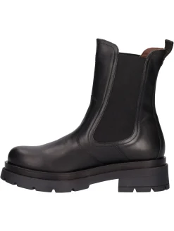 Stivaletto con tacco basso Nero Giardini da donna nero
