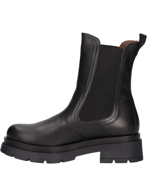 Stivaletto con tacco basso Nero Giardini da donna nero