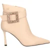Stivaletto con tacco fino Laura Biagiotti da donna beige