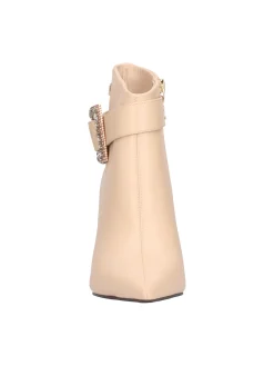 Stivaletto con tacco fino Laura Biagiotti da donna beige