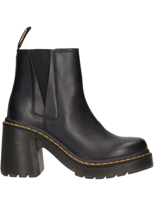 Stivaletto con tacco largo Dr Martens Spence Sendal da donna nero