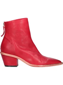 Stivaletto con tacco largo History 541 da donna rosso