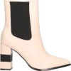 Stivaletto con tacco largo Menbur da donna avorio
