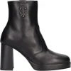 Stivaletto con tacco largo Nero Giardini da donna nero