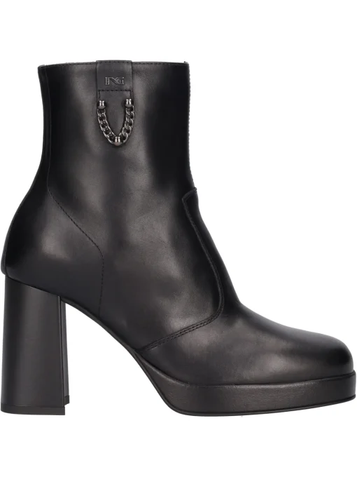 Stivaletto con tacco largo Nero Giardini da donna nero