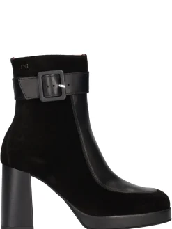 Stivaletto con tacco largo Nero Giardini da donna nero