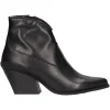 Stivaletto con tacco largo Liviana da donna nera