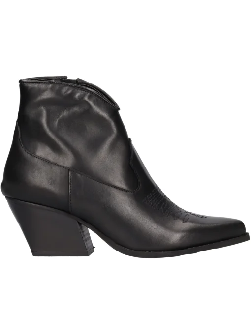 Stivaletto con tacco largo Liviana da donna nera