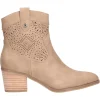 Stivaletto con tacco largo Refresh Vegan da donna taupe