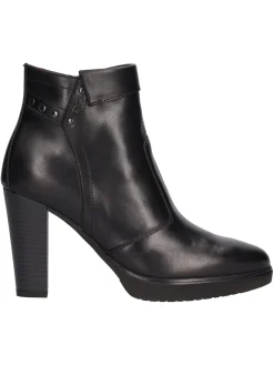 Stivaletto con tacco largo Nero Giardini da donna nero