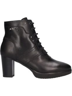 Stivaletto con tacco largo Nero Giardini da donna nero