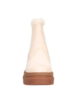 Stivaletto con tacco largo Timberland Everleigh da donna avorio