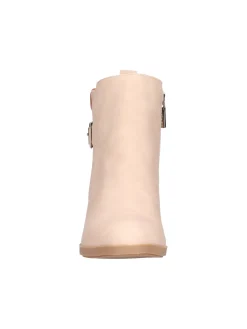 Stivaletto con tacco largo Refresh Vegan da donna beige