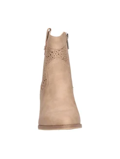 Stivaletto con tacco largo Refresh Vegan da donna taupe