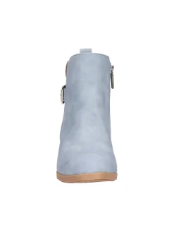 Stivaletto con tacco largo Refresh Vegan da donna azzurro