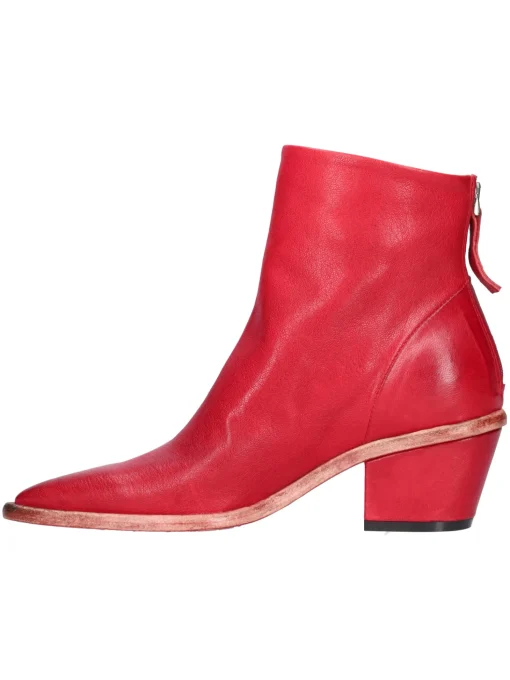 Stivaletto con tacco largo History 541 da donna rosso
