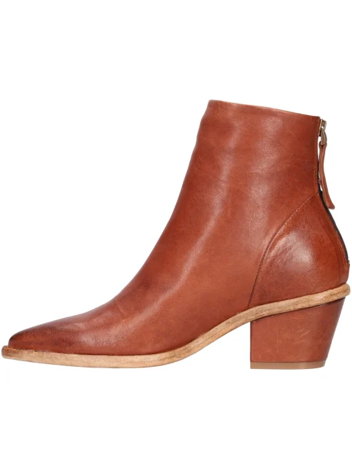 Stivaletto con tacco largo History 541 da donna cuoio
