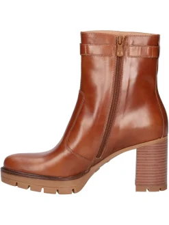 Stivaletto con tacco largo Nero Giardini da donna cuoio