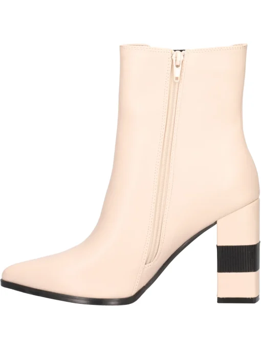 Stivaletto con tacco largo Menbur da donna avorio