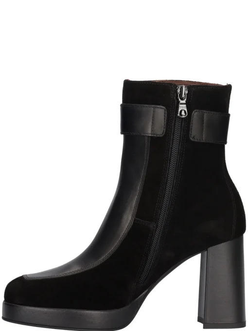 Stivaletto con tacco largo Nero Giardini da donna nero