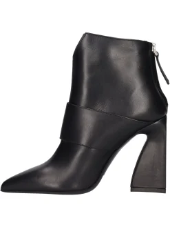 Stivaletto con tacco largo Albano da donna nero