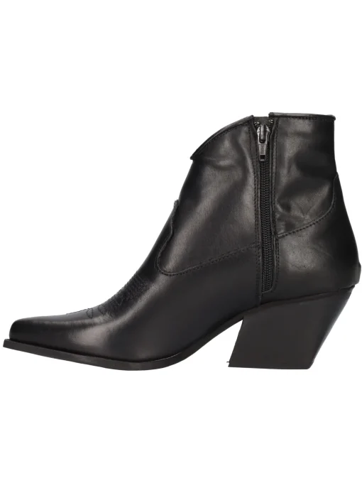 Stivaletto con tacco largo Liviana da donna nera