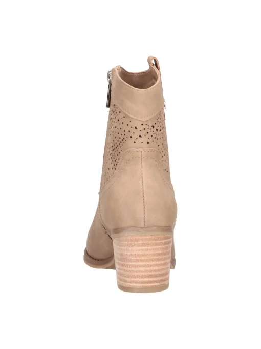 Stivaletto con tacco largo Refresh Vegan da donna taupe