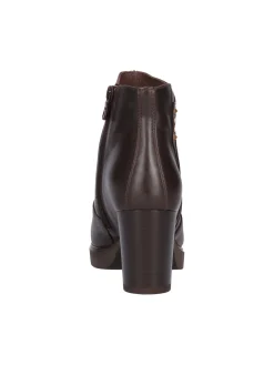 Stivaletto con tacco largo Nero Giardini da donna testa di moro