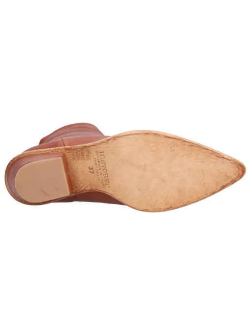 Stivaletto con tacco largo History 541 da donna cuoio