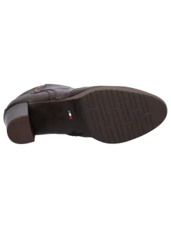 Stivaletto con tacco largo Nero Giardini da donna testa di moro