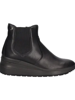 Stivaletto con zeppa Enval Soft da donna nero