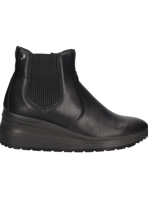 Stivaletto con zeppa Enval Soft da donna nero