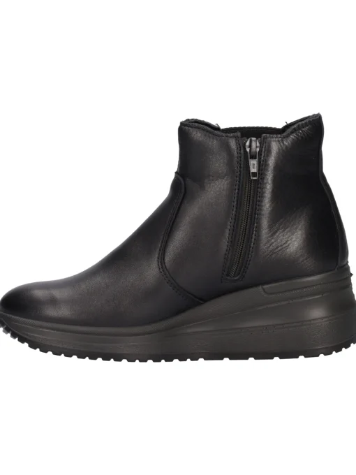 Stivaletto con zeppa Enval Soft da donna nero